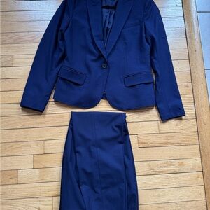 Anne Klein Navy Blue Suit Set